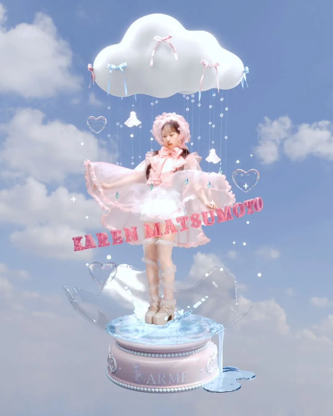 LARME 065号 COVER GIRL 松本かれん様 オフショットアニメーション